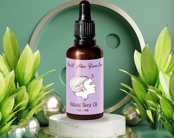 Facial Oil Treatment – All natural Hydrating Glow Oil helps treat skin conditions such as eczema, acne, aging, dry & sensitive skin.