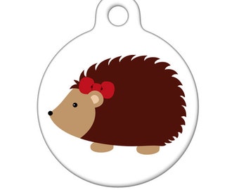 Hedgehog hexagon tag