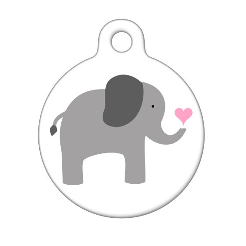 Pet ID Tag Elephant image 1
