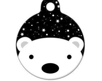 Pet ID Tag - Polar Bear