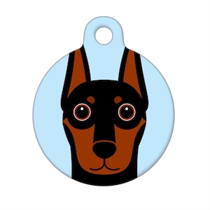 Pet ID Tag - Doberman Pinscher