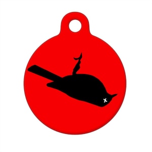 Pet ID Tag - Dead Bird :(