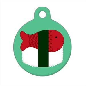 Pet ID Tag - Sushi