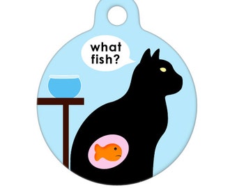 Pet ID Tag - What Fish