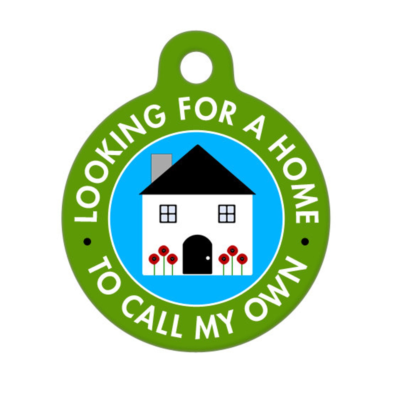 Foster Hundejacke Mit Aufschrift 'Looking For A Home To Call My Own' – Größe L, Für Hunde 18-32 Kg