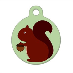 Pet ID Tag - Squirrel