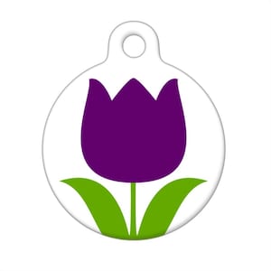 Pet ID Tag - Tulip