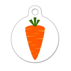 Pet ID Tag Carrot image 1