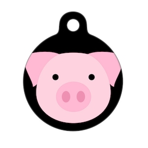 Pet ID Tag - Piggy