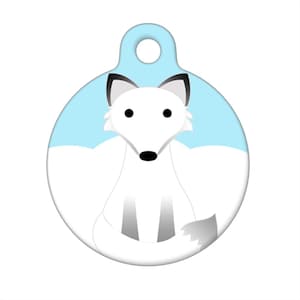 Pet ID Tag - Arctic Fox