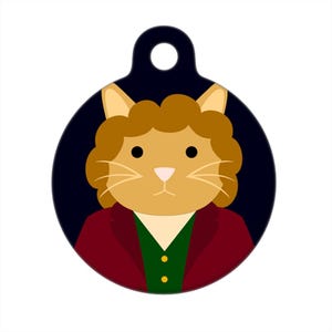 Etiqueta de identificación para mascotas - Bilbo Cat