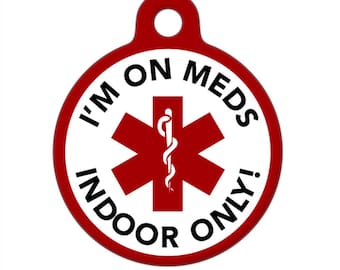 Medisch identiteitsbewijs: I'm on Meds, alleen medische waarschuwing binnenshuis