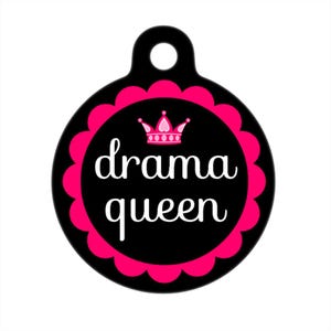Pet ID Tag - Drama Queen