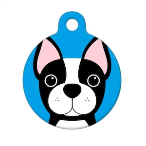 Pet ID Tag - Boston Terrier