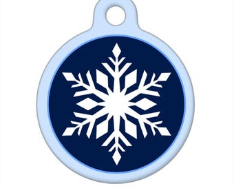 Pet ID Tag - Fancy Snowflake
