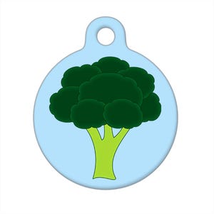 Pet ID Tag - Broccoli