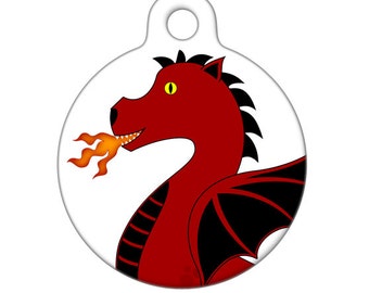 Pet ID Tag - Dragon