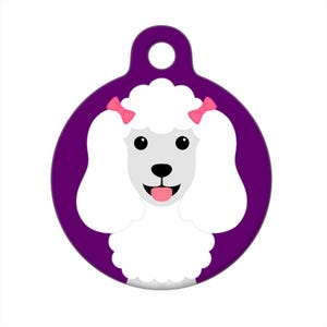 Pet ID Tag - Poodle