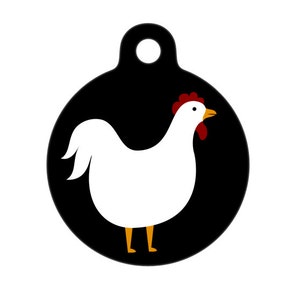 Pet ID Tag Chicken image 1