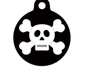 Pet ID Tag - Skull