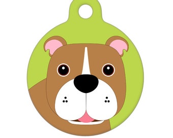 Pet ID Tag - Bulldog