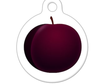 Pet ID Tag - Plum