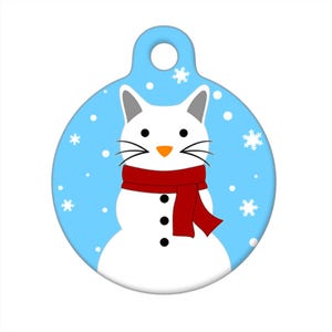 Pet ID Tag - SnowCat