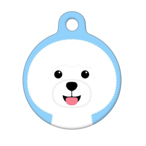 Pet ID Tag - Bichon Frise
