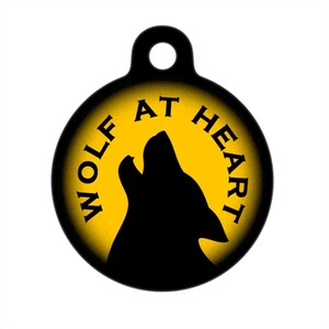 Pet ID Tag - Wolf at Heart Pet