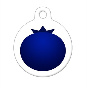 Pet ID Tag - Blueberry