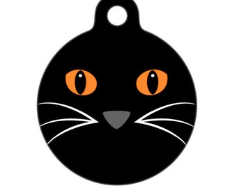 Pet ID Tag - Cat Face