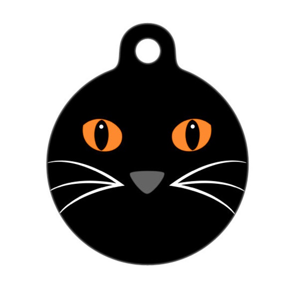 Pet ID Tag - Cat Face