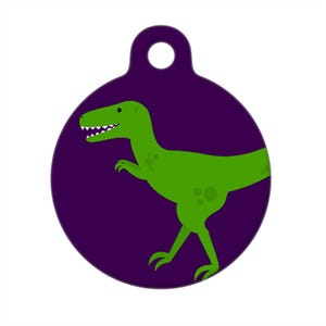 Pet ID Tag - Velociraptor