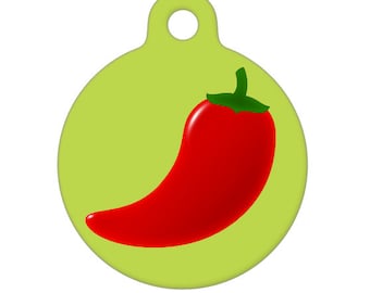 Pet ID Tag - Red Chili Pepper