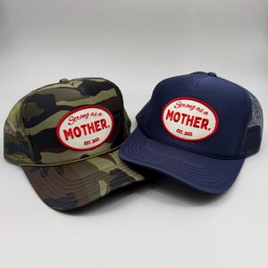 Patched Strong as a Mother Trucker Hat