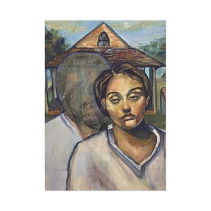 Künstlerische Fine Art Postkarten - The American Realität von Der Künstlerin Sol