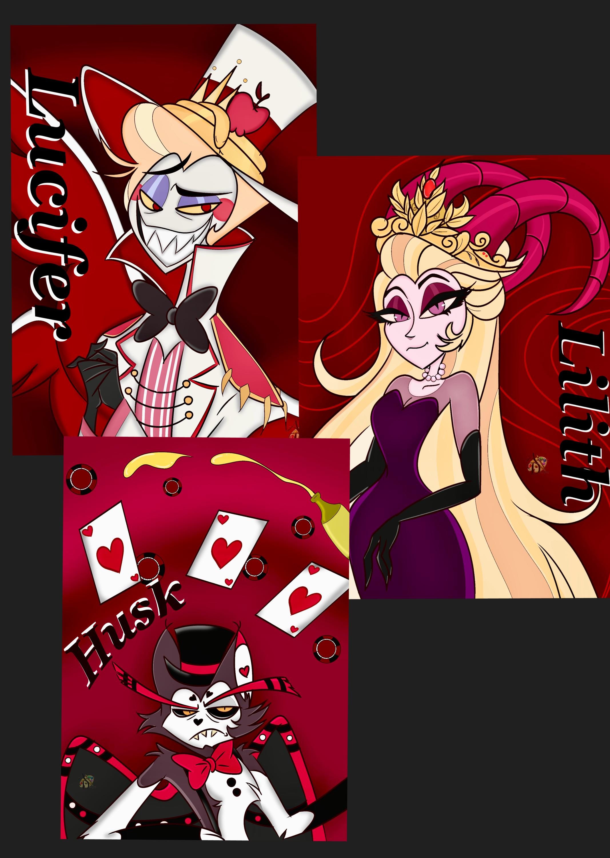 Hazbin Hotel Fanart Digital Poster | Instant Download | Fan Made Art ...