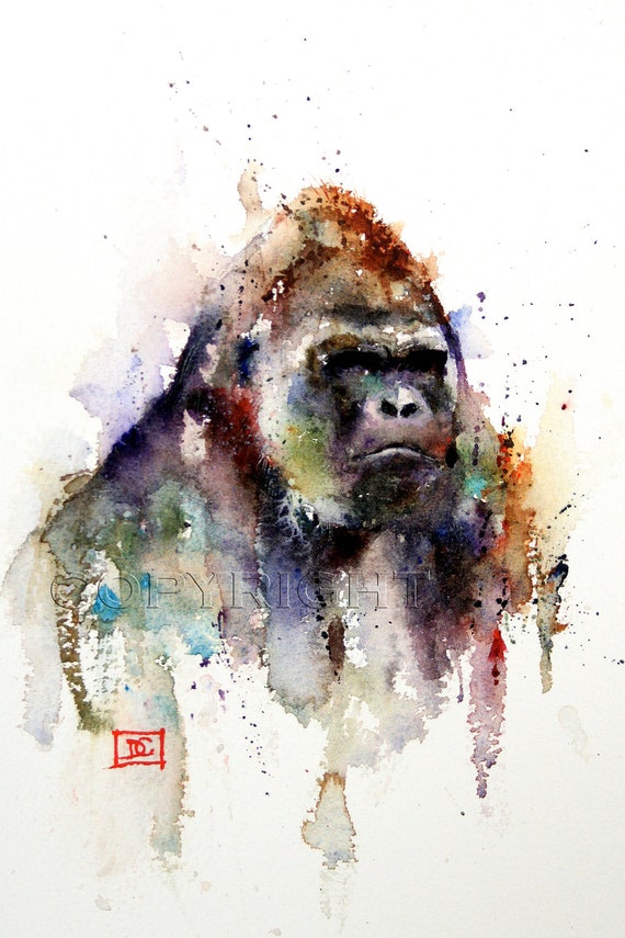 Gorilla painting outlet