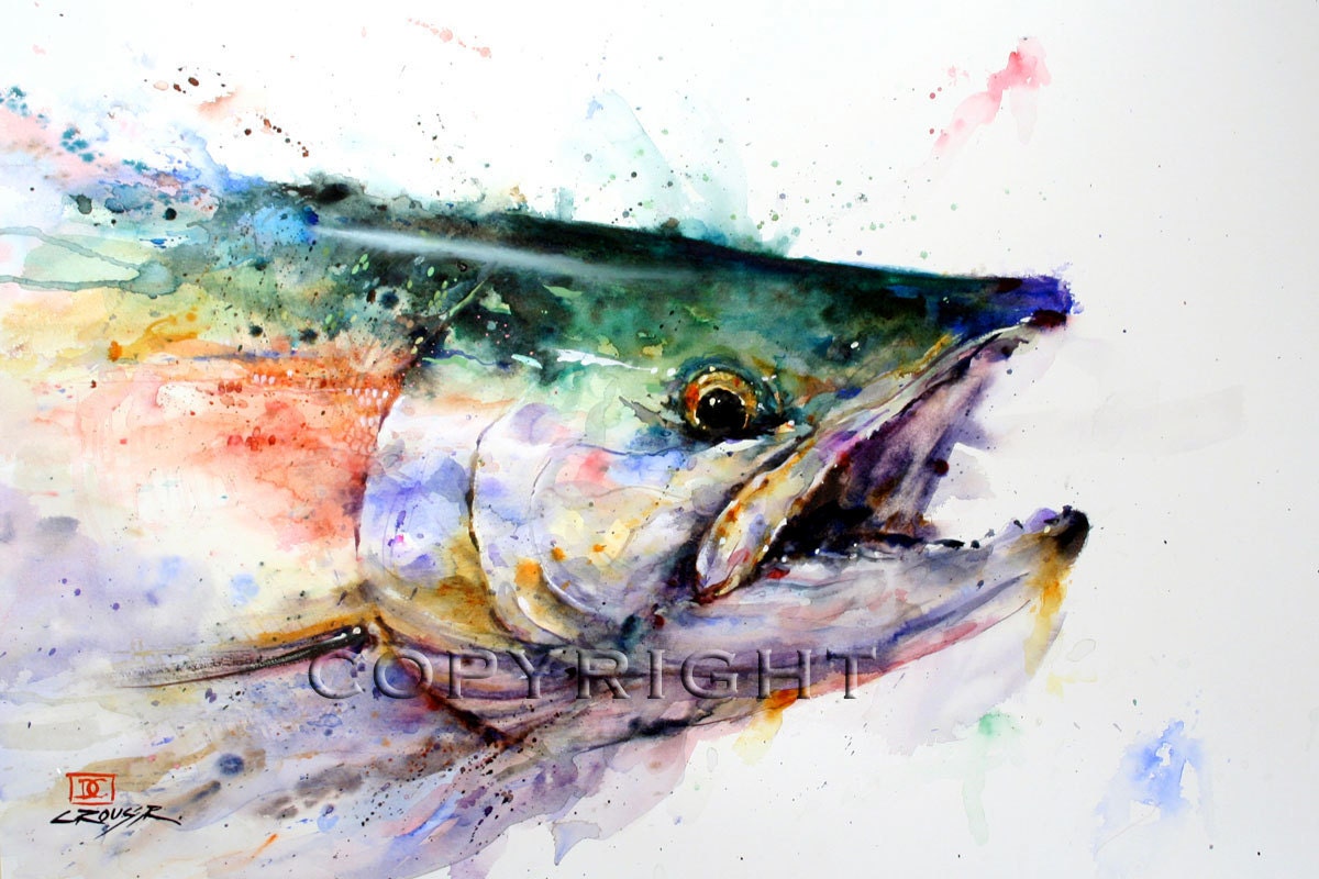 MEADOW STREAM FISHING - The Art of Dean Crouser