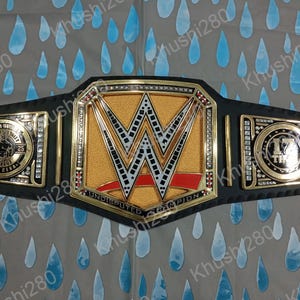 Personalized New Undisputed World Championship Wrestling Replica Belt, 4MM & Die Casting, Gift for Him, Gift, Collectible, Enthusiast
