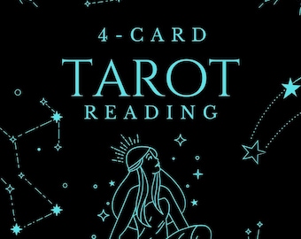 Intuitive Tarotkartenlegung mit 4 Karten