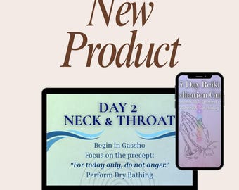 7-Day Reiki Meditation Guide | Japanese Reiki Practices | Self-Healing, Balance & Mindfulness eBook (Digital Download)