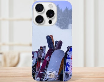 Winter Park Ski Mountain iPhone Case – Snowy Alpine Photography Phone Case