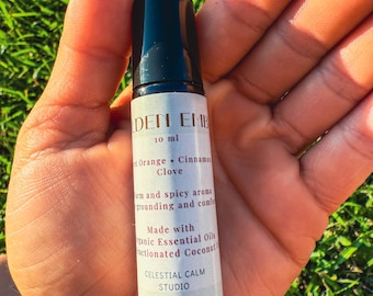 Golden Ember – Essential Oil Roller