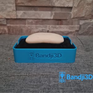 3D Printed Soap Dish – Quick Draining – Modern Bathroom Design – Zero Waste Accessory