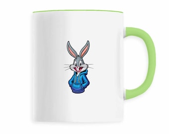 Bugs Bunny Embroidered Effect - Fun Casual Mug