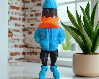 Daffy Duck Streetwear Figurine – Customizable Collector’s Edition – 3D Printed Cartoon Decorative Statue