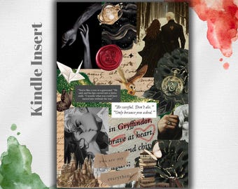Dramione inspired kindle insert | kindle printable | Digital Download |