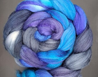 100g Polwarth, Camel, Silk blend