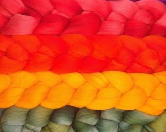 100g Tonal dyed fibre